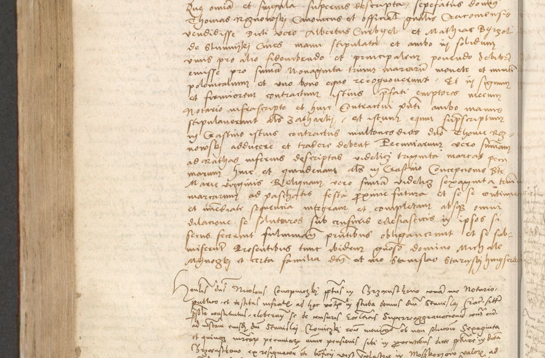 Zdjęcie nr 939 dla obiektu archiwalnego: Acta obligationum coram reverendo patre domino Thoma Rosnowsky canonico et officiali generali Cracoviensi ad annum Domini 1518