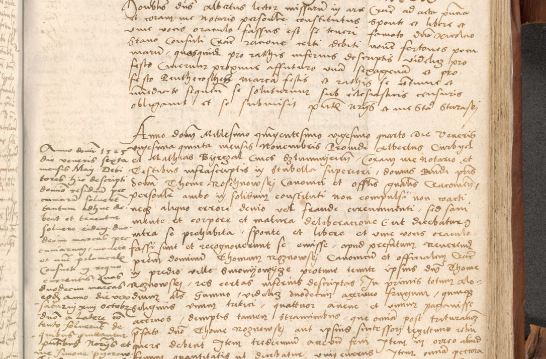 Zdjęcie nr 938 dla obiektu archiwalnego: Acta obligationum coram reverendo patre domino Thoma Rosnowsky canonico et officiali generali Cracoviensi ad annum Domini 1518