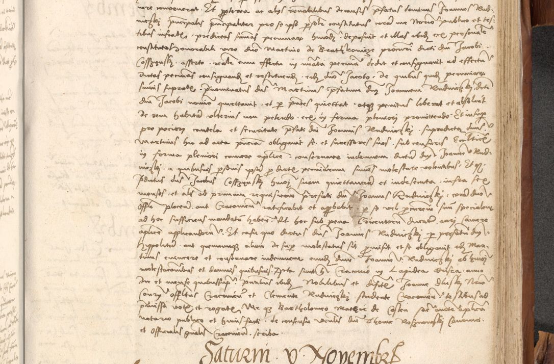 Zdjęcie nr 930 dla obiektu archiwalnego: Acta obligationum coram reverendo patre domino Thoma Rosnowsky canonico et officiali generali Cracoviensi ad annum Domini 1518