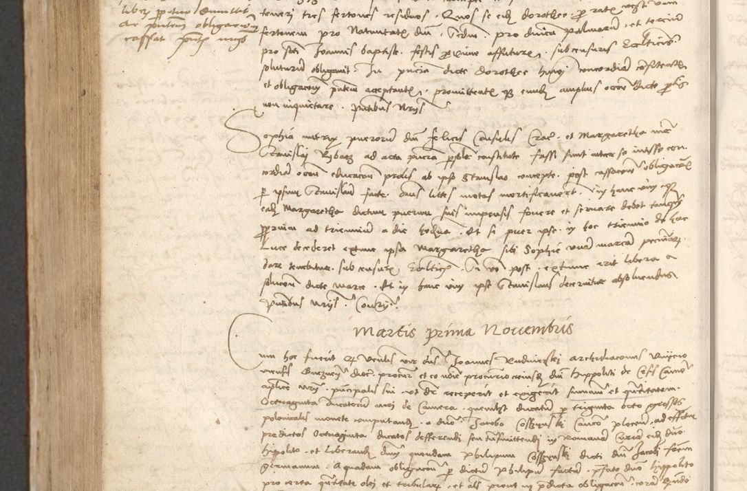 Zdjęcie nr 929 dla obiektu archiwalnego: Acta obligationum coram reverendo patre domino Thoma Rosnowsky canonico et officiali generali Cracoviensi ad annum Domini 1518