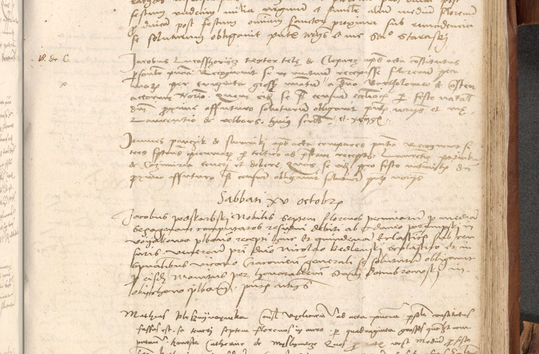 Zdjęcie nr 926 dla obiektu archiwalnego: Acta obligationum coram reverendo patre domino Thoma Rosnowsky canonico et officiali generali Cracoviensi ad annum Domini 1518
