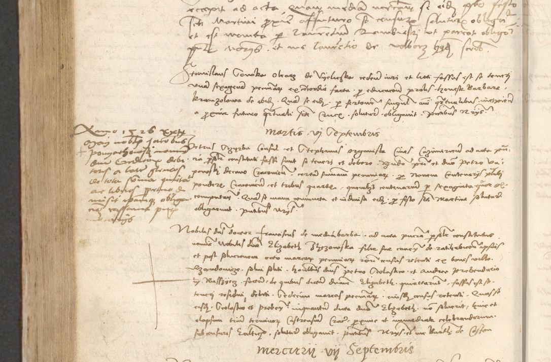 Zdjęcie nr 921 dla obiektu archiwalnego: Acta obligationum coram reverendo patre domino Thoma Rosnowsky canonico et officiali generali Cracoviensi ad annum Domini 1518