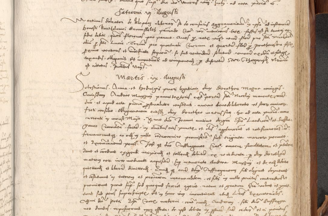Zdjęcie nr 916 dla obiektu archiwalnego: Acta obligationum coram reverendo patre domino Thoma Rosnowsky canonico et officiali generali Cracoviensi ad annum Domini 1518