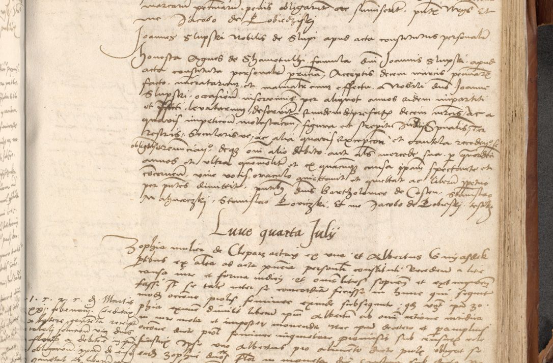 Zdjęcie nr 908 dla obiektu archiwalnego: Acta obligationum coram reverendo patre domino Thoma Rosnowsky canonico et officiali generali Cracoviensi ad annum Domini 1518