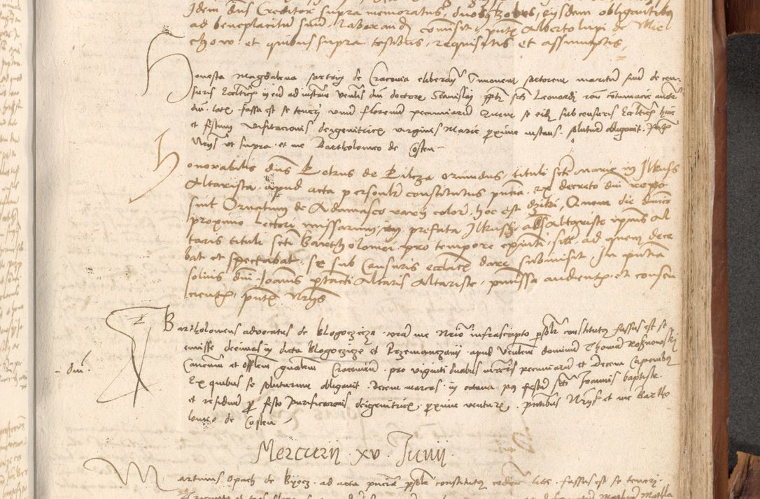 Zdjęcie nr 902 dla obiektu archiwalnego: Acta obligationum coram reverendo patre domino Thoma Rosnowsky canonico et officiali generali Cracoviensi ad annum Domini 1518