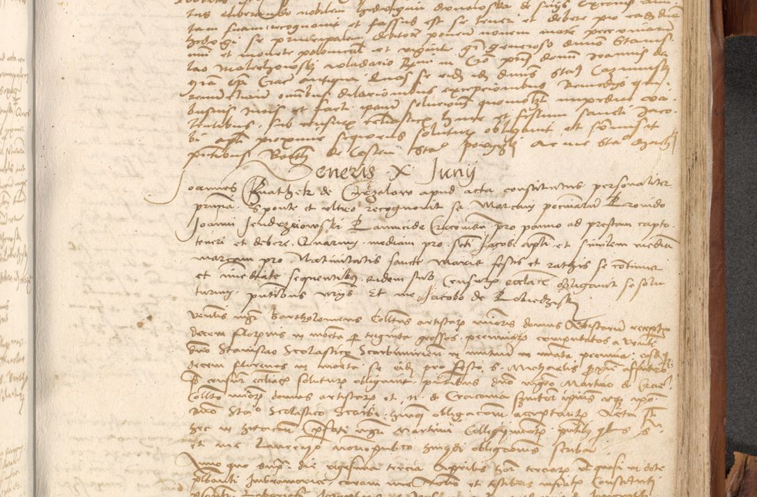 Zdjęcie nr 900 dla obiektu archiwalnego: Acta obligationum coram reverendo patre domino Thoma Rosnowsky canonico et officiali generali Cracoviensi ad annum Domini 1518