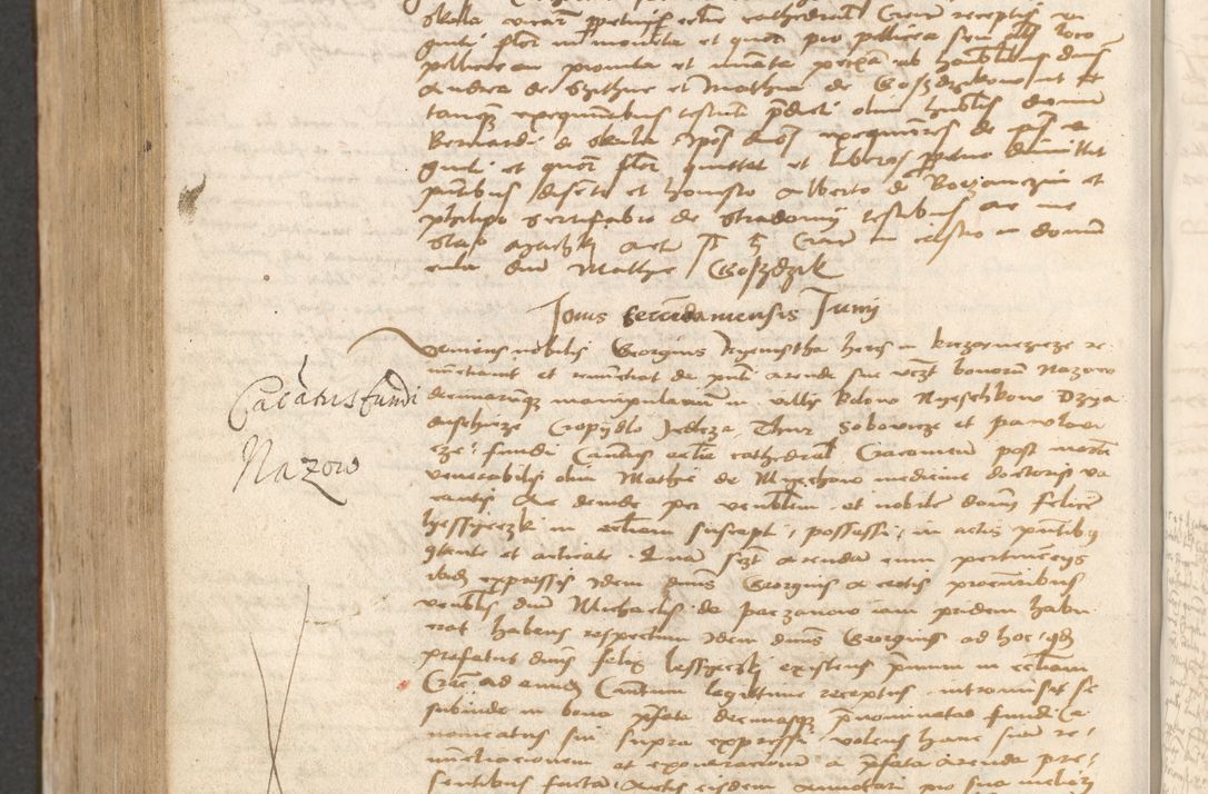 Zdjęcie nr 897 dla obiektu archiwalnego: Acta obligationum coram reverendo patre domino Thoma Rosnowsky canonico et officiali generali Cracoviensi ad annum Domini 1518