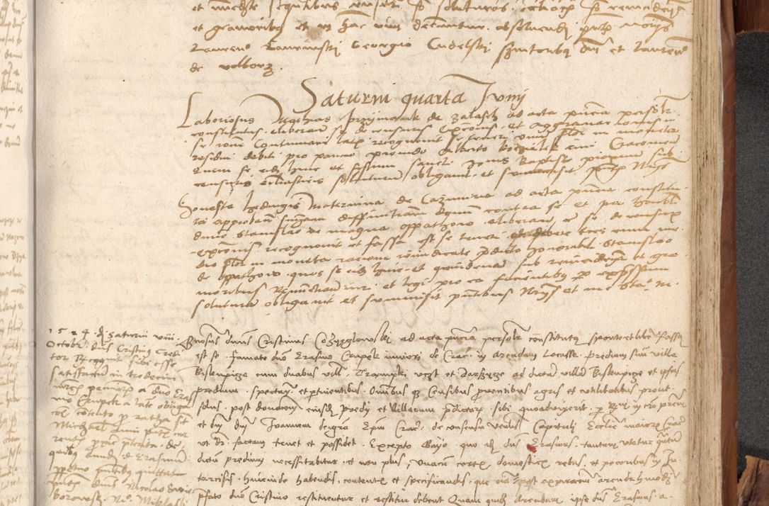 Zdjęcie nr 898 dla obiektu archiwalnego: Acta obligationum coram reverendo patre domino Thoma Rosnowsky canonico et officiali generali Cracoviensi ad annum Domini 1518
