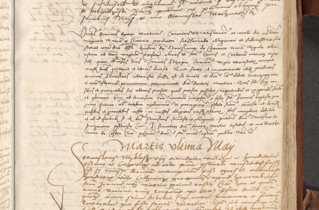 Zdjęcie nr 896 dla obiektu archiwalnego: Acta obligationum coram reverendo patre domino Thoma Rosnowsky canonico et officiali generali Cracoviensi ad annum Domini 1518