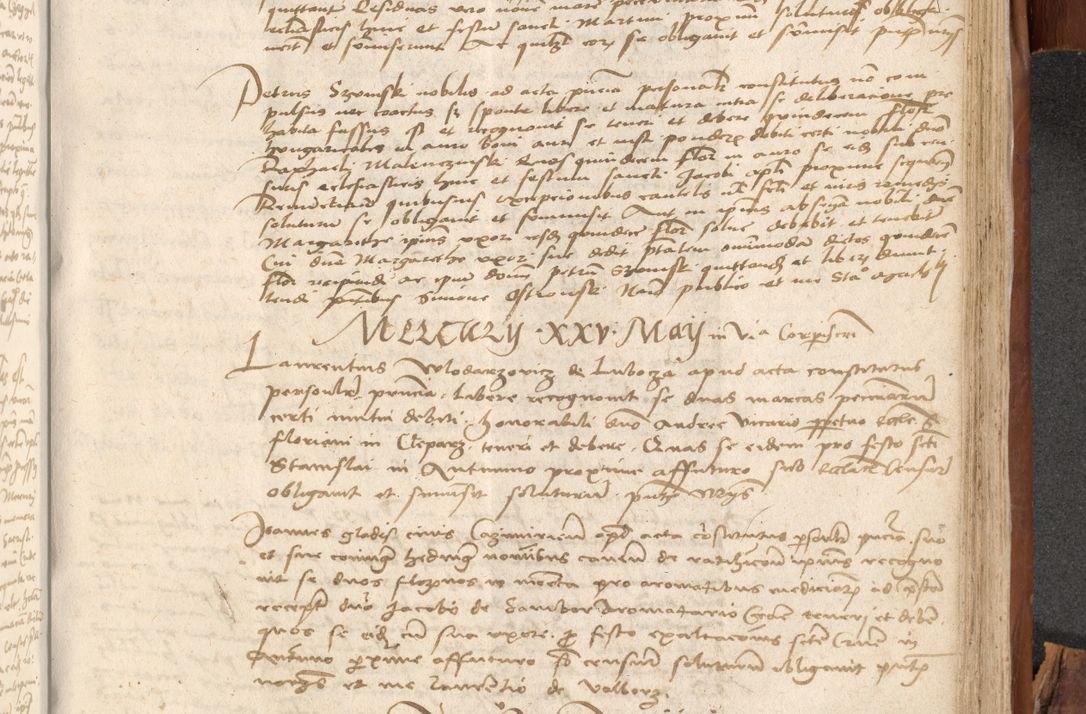 Zdjęcie nr 894 dla obiektu archiwalnego: Acta obligationum coram reverendo patre domino Thoma Rosnowsky canonico et officiali generali Cracoviensi ad annum Domini 1518