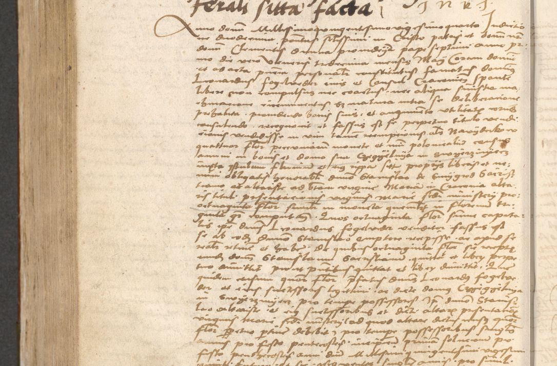 Zdjęcie nr 891 dla obiektu archiwalnego: Acta obligationum coram reverendo patre domino Thoma Rosnowsky canonico et officiali generali Cracoviensi ad annum Domini 1518