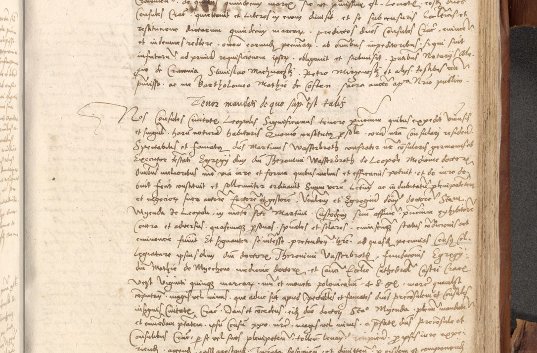 Zdjęcie nr 890 dla obiektu archiwalnego: Acta obligationum coram reverendo patre domino Thoma Rosnowsky canonico et officiali generali Cracoviensi ad annum Domini 1518