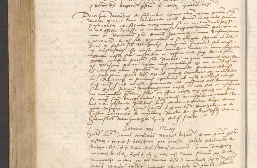 Zdjęcie nr 889 dla obiektu archiwalnego: Acta obligationum coram reverendo patre domino Thoma Rosnowsky canonico et officiali generali Cracoviensi ad annum Domini 1518