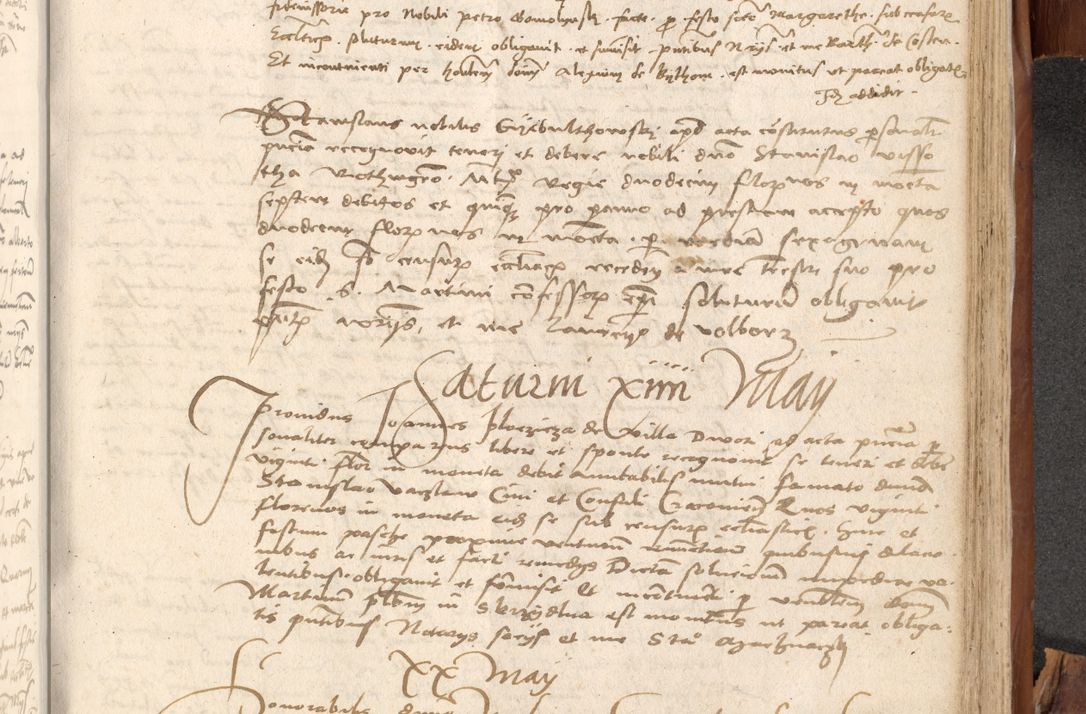 Zdjęcie nr 888 dla obiektu archiwalnego: Acta obligationum coram reverendo patre domino Thoma Rosnowsky canonico et officiali generali Cracoviensi ad annum Domini 1518