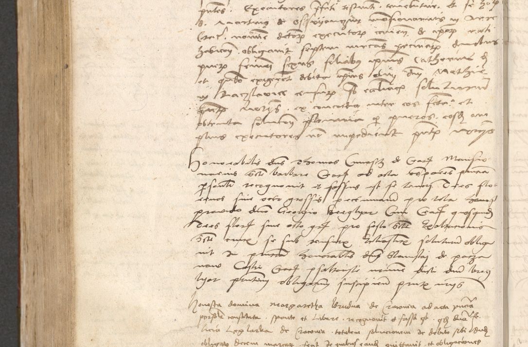 Zdjęcie nr 885 dla obiektu archiwalnego: Acta obligationum coram reverendo patre domino Thoma Rosnowsky canonico et officiali generali Cracoviensi ad annum Domini 1518