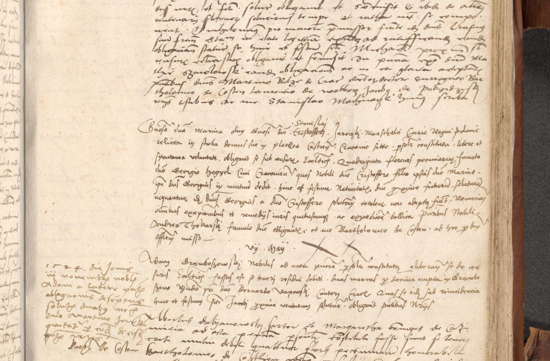 Zdjęcie nr 884 dla obiektu archiwalnego: Acta obligationum coram reverendo patre domino Thoma Rosnowsky canonico et officiali generali Cracoviensi ad annum Domini 1518
