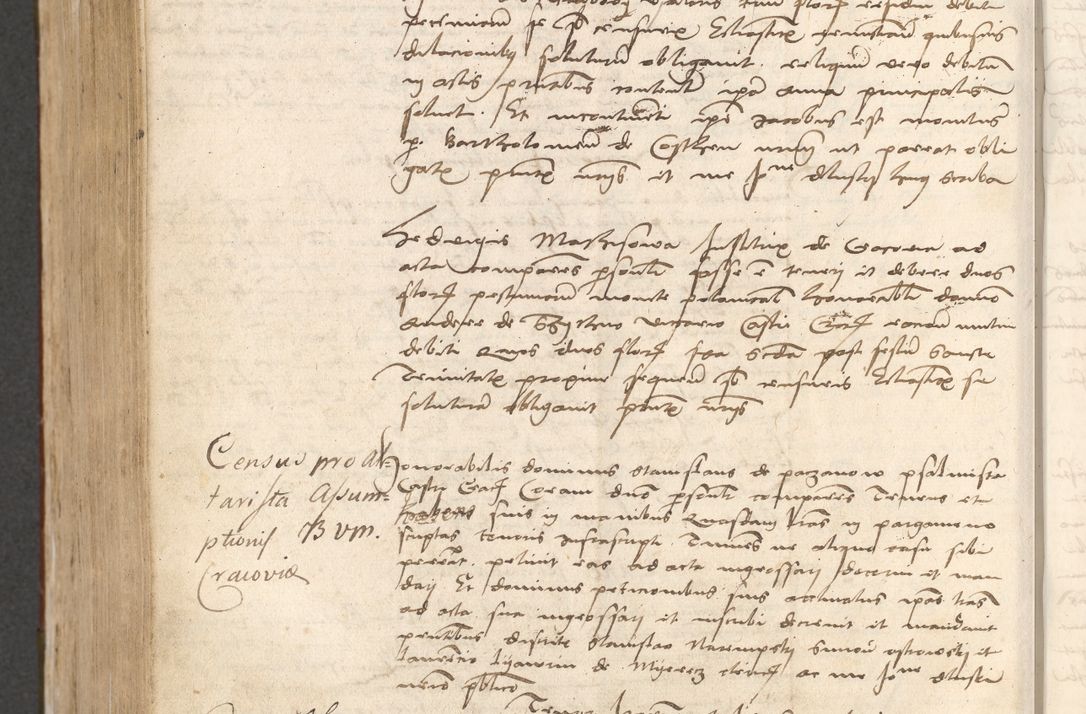 Zdjęcie nr 877 dla obiektu archiwalnego: Acta obligationum coram reverendo patre domino Thoma Rosnowsky canonico et officiali generali Cracoviensi ad annum Domini 1518
