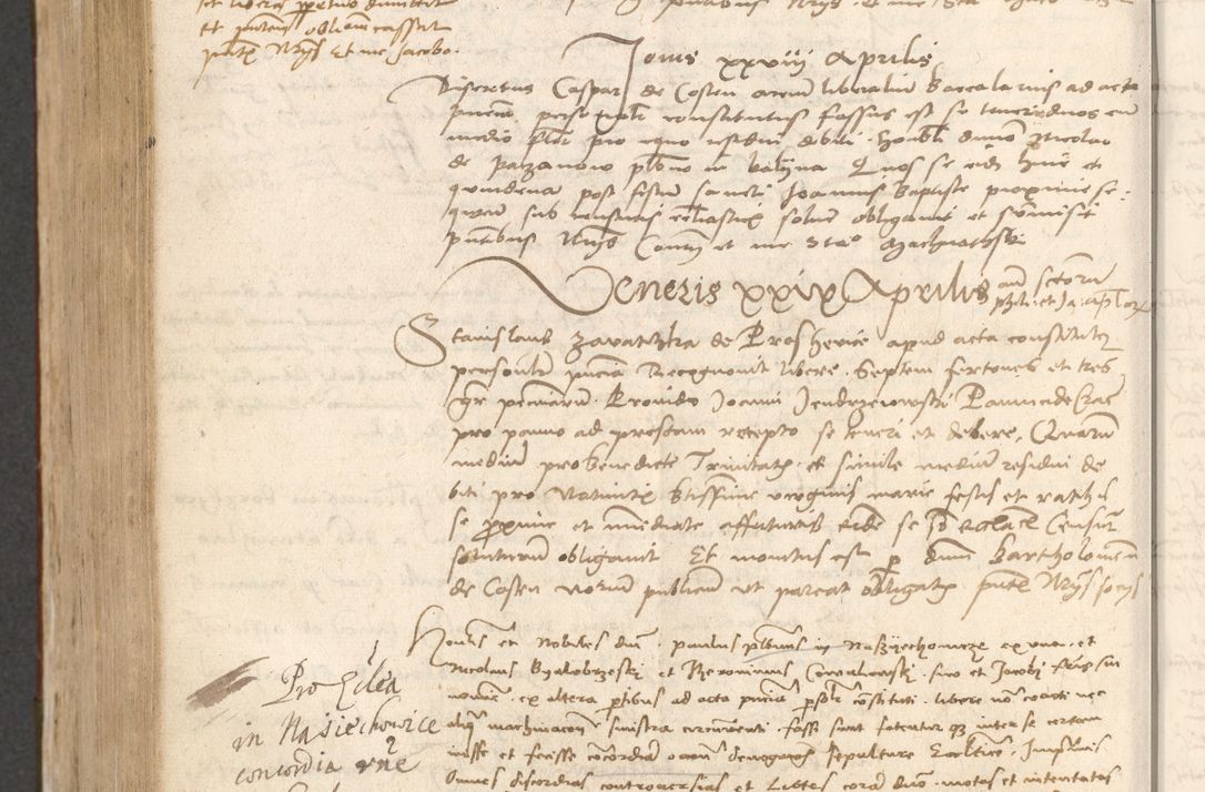 Zdjęcie nr 875 dla obiektu archiwalnego: Acta obligationum coram reverendo patre domino Thoma Rosnowsky canonico et officiali generali Cracoviensi ad annum Domini 1518