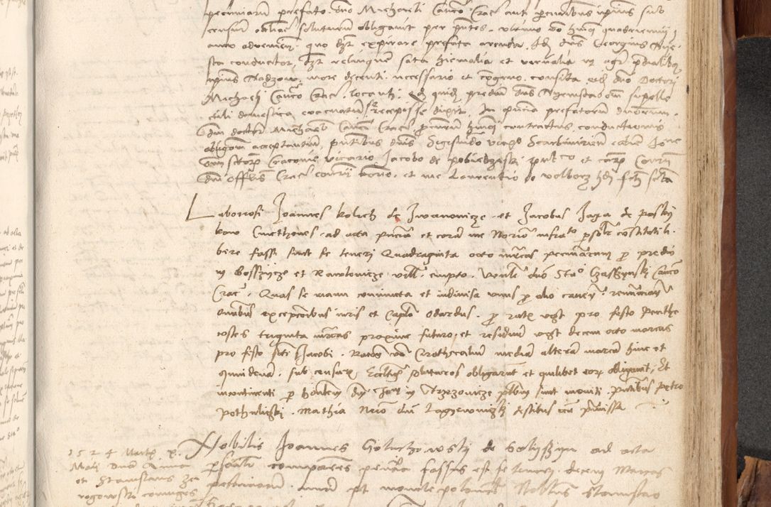 Zdjęcie nr 870 dla obiektu archiwalnego: Acta obligationum coram reverendo patre domino Thoma Rosnowsky canonico et officiali generali Cracoviensi ad annum Domini 1518