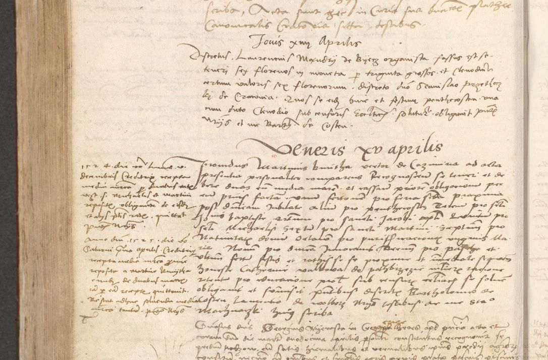 Zdjęcie nr 869 dla obiektu archiwalnego: Acta obligationum coram reverendo patre domino Thoma Rosnowsky canonico et officiali generali Cracoviensi ad annum Domini 1518