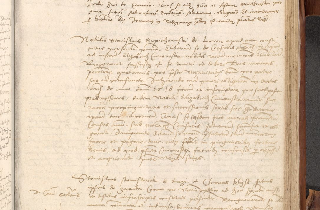 Zdjęcie nr 868 dla obiektu archiwalnego: Acta obligationum coram reverendo patre domino Thoma Rosnowsky canonico et officiali generali Cracoviensi ad annum Domini 1518