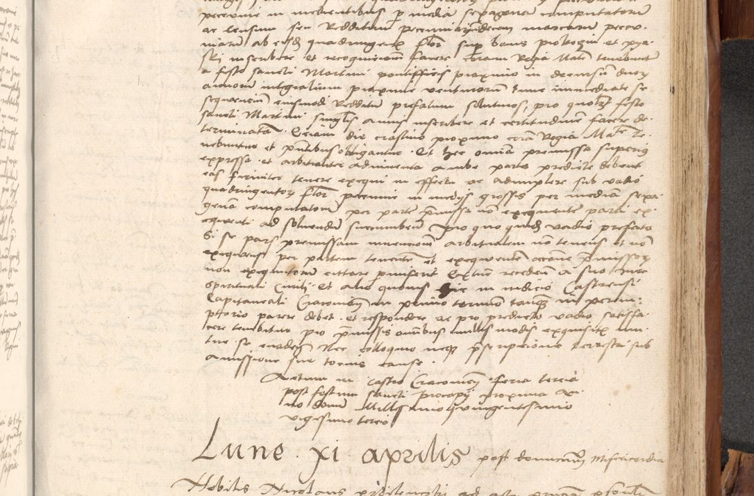 Zdjęcie nr 866 dla obiektu archiwalnego: Acta obligationum coram reverendo patre domino Thoma Rosnowsky canonico et officiali generali Cracoviensi ad annum Domini 1518