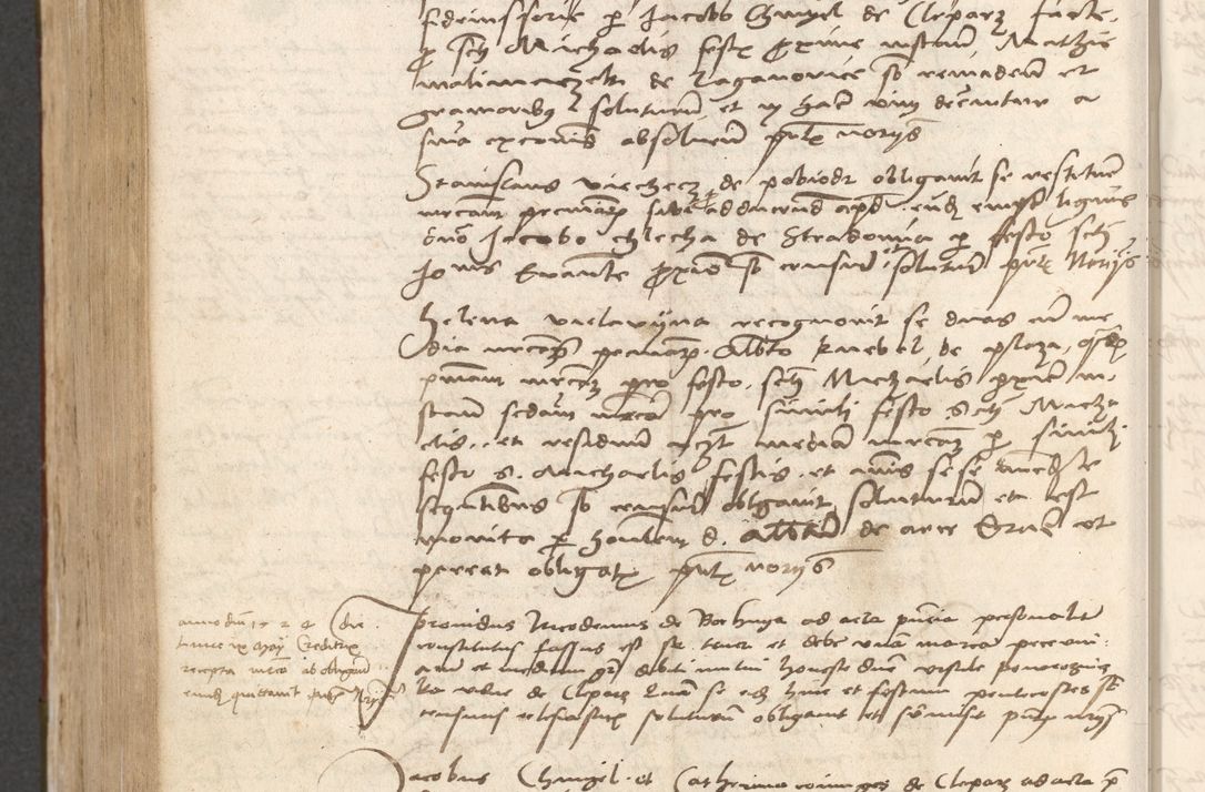 Zdjęcie nr 853 dla obiektu archiwalnego: Acta obligationum coram reverendo patre domino Thoma Rosnowsky canonico et officiali generali Cracoviensi ad annum Domini 1518