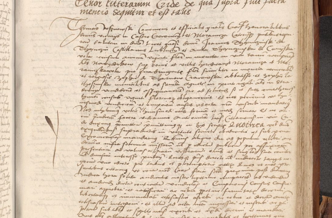 Zdjęcie nr 850 dla obiektu archiwalnego: Acta obligationum coram reverendo patre domino Thoma Rosnowsky canonico et officiali generali Cracoviensi ad annum Domini 1518