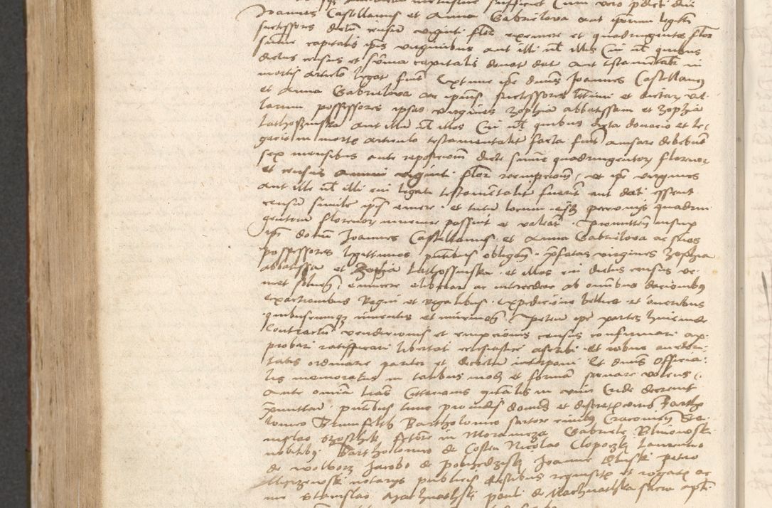 Zdjęcie nr 849 dla obiektu archiwalnego: Acta obligationum coram reverendo patre domino Thoma Rosnowsky canonico et officiali generali Cracoviensi ad annum Domini 1518