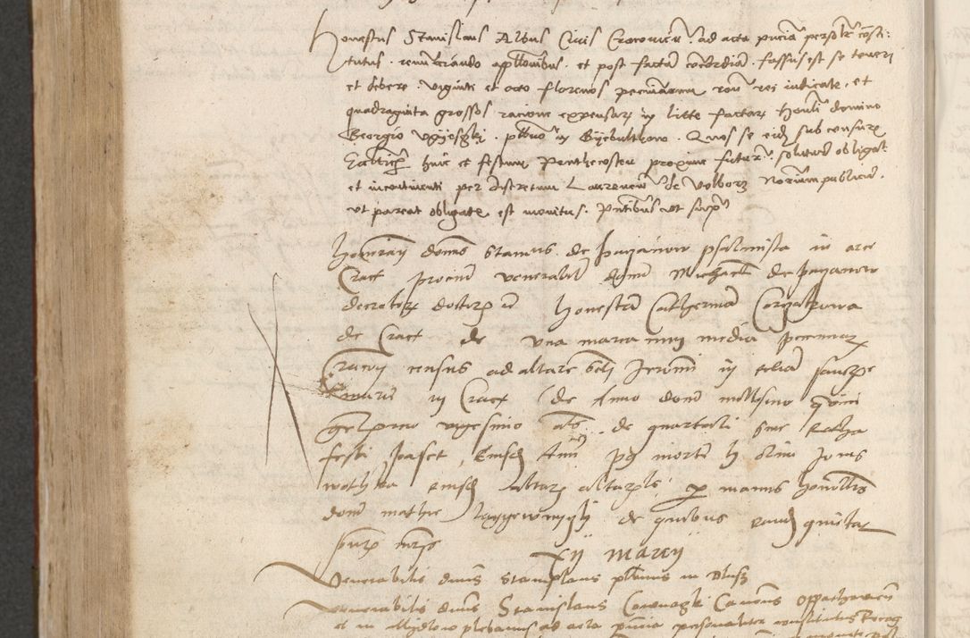 Zdjęcie nr 845 dla obiektu archiwalnego: Acta obligationum coram reverendo patre domino Thoma Rosnowsky canonico et officiali generali Cracoviensi ad annum Domini 1518