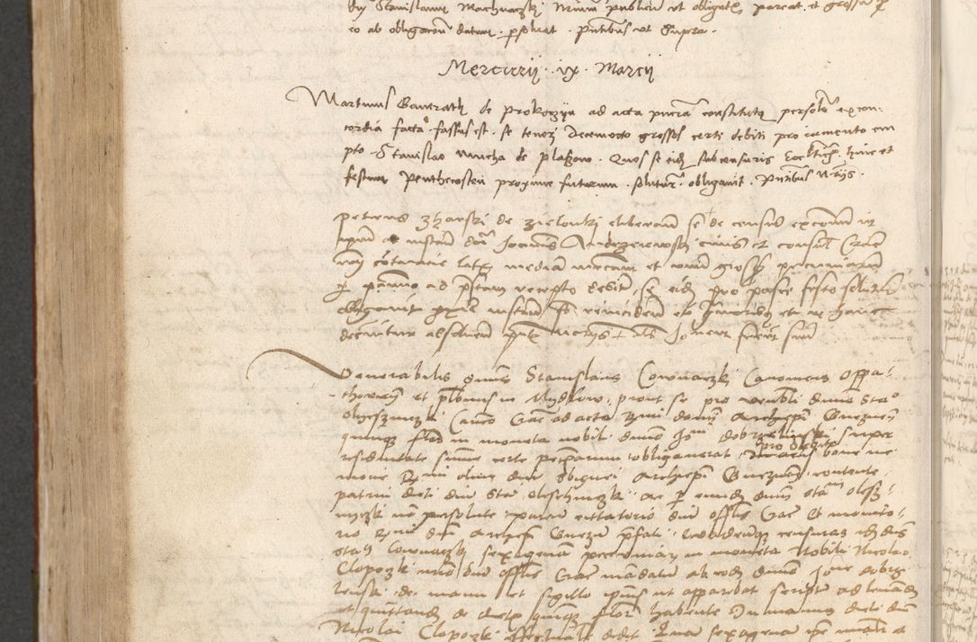 Zdjęcie nr 843 dla obiektu archiwalnego: Acta obligationum coram reverendo patre domino Thoma Rosnowsky canonico et officiali generali Cracoviensi ad annum Domini 1518