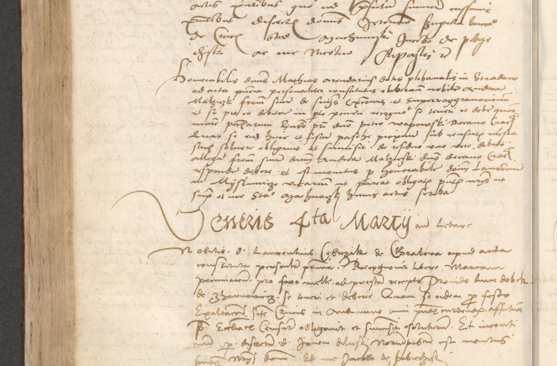 Zdjęcie nr 837 dla obiektu archiwalnego: Acta obligationum coram reverendo patre domino Thoma Rosnowsky canonico et officiali generali Cracoviensi ad annum Domini 1518