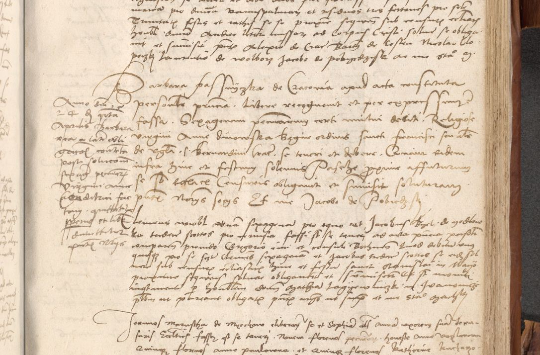 Zdjęcie nr 836 dla obiektu archiwalnego: Acta obligationum coram reverendo patre domino Thoma Rosnowsky canonico et officiali generali Cracoviensi ad annum Domini 1518