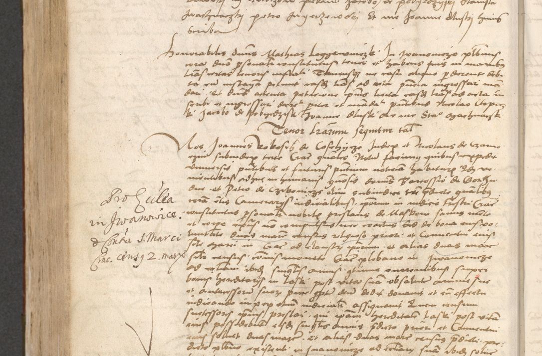 Zdjęcie nr 833 dla obiektu archiwalnego: Acta obligationum coram reverendo patre domino Thoma Rosnowsky canonico et officiali generali Cracoviensi ad annum Domini 1518