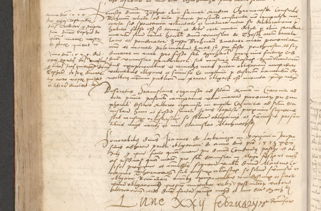 Zdjęcie nr 831 dla obiektu archiwalnego: Acta obligationum coram reverendo patre domino Thoma Rosnowsky canonico et officiali generali Cracoviensi ad annum Domini 1518