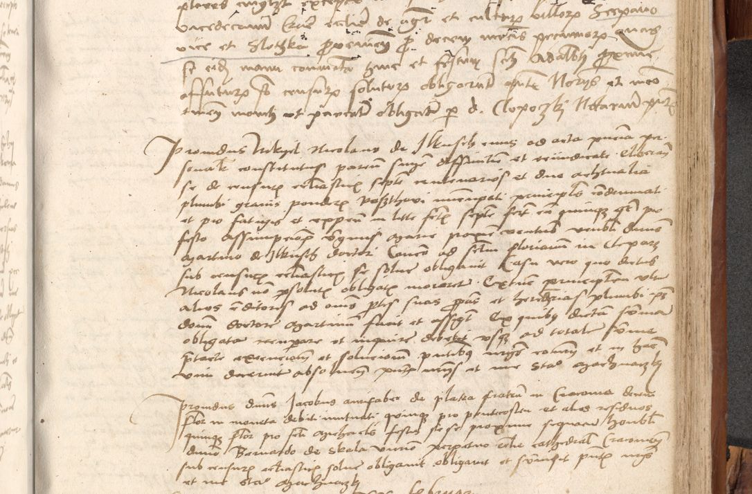 Zdjęcie nr 830 dla obiektu archiwalnego: Acta obligationum coram reverendo patre domino Thoma Rosnowsky canonico et officiali generali Cracoviensi ad annum Domini 1518