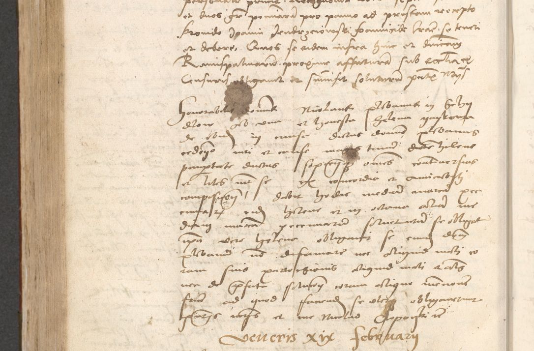 Zdjęcie nr 829 dla obiektu archiwalnego: Acta obligationum coram reverendo patre domino Thoma Rosnowsky canonico et officiali generali Cracoviensi ad annum Domini 1518