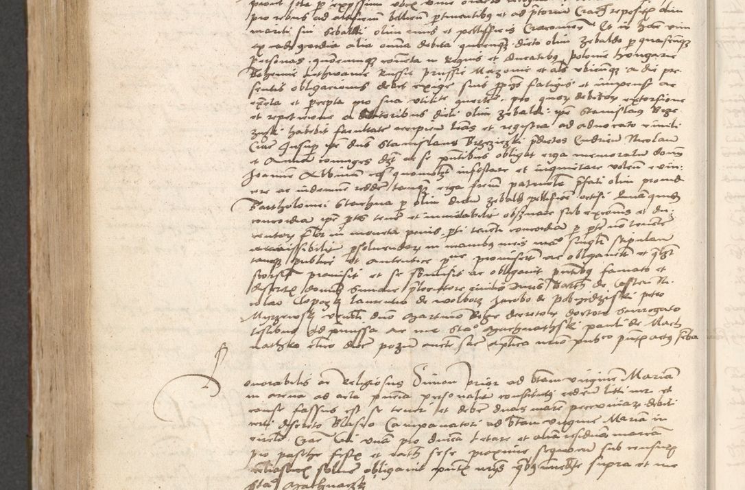 Zdjęcie nr 825 dla obiektu archiwalnego: Acta obligationum coram reverendo patre domino Thoma Rosnowsky canonico et officiali generali Cracoviensi ad annum Domini 1518