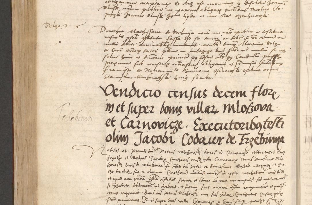 Zdjęcie nr 819 dla obiektu archiwalnego: Acta obligationum coram reverendo patre domino Thoma Rosnowsky canonico et officiali generali Cracoviensi ad annum Domini 1518