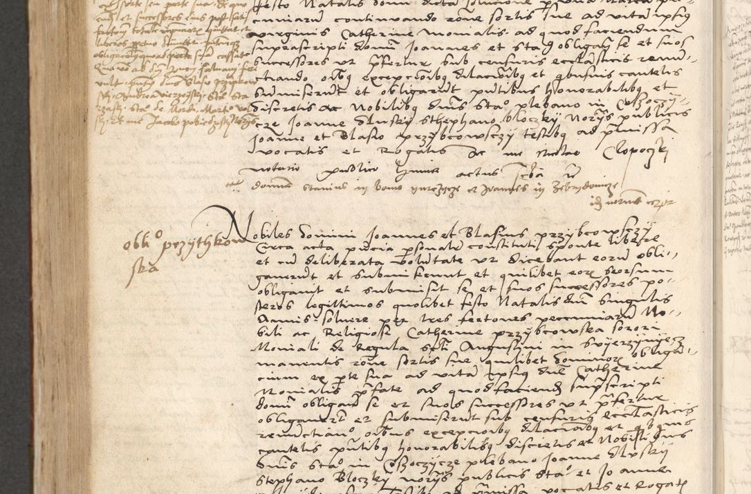 Zdjęcie nr 817 dla obiektu archiwalnego: Acta obligationum coram reverendo patre domino Thoma Rosnowsky canonico et officiali generali Cracoviensi ad annum Domini 1518