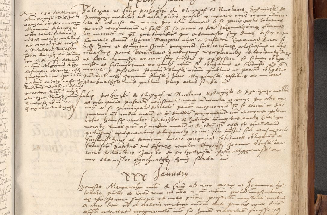 Zdjęcie nr 818 dla obiektu archiwalnego: Acta obligationum coram reverendo patre domino Thoma Rosnowsky canonico et officiali generali Cracoviensi ad annum Domini 1518
