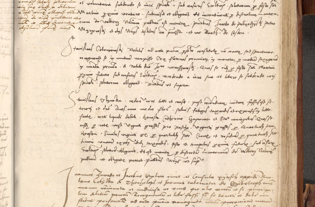 Zdjęcie nr 814 dla obiektu archiwalnego: Acta obligationum coram reverendo patre domino Thoma Rosnowsky canonico et officiali generali Cracoviensi ad annum Domini 1518