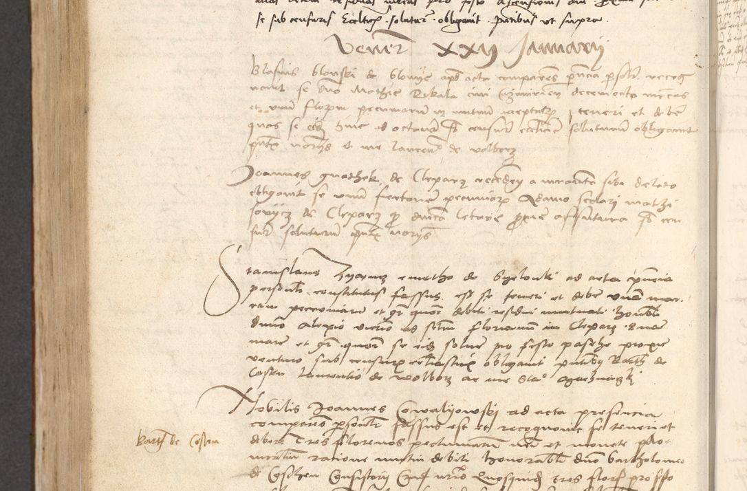 Zdjęcie nr 813 dla obiektu archiwalnego: Acta obligationum coram reverendo patre domino Thoma Rosnowsky canonico et officiali generali Cracoviensi ad annum Domini 1518