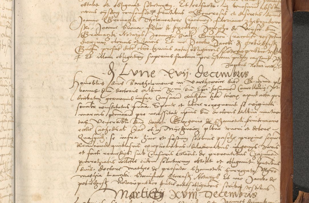 Zdjęcie nr 1168 dla obiektu archiwalnego: Acta obligationum coram reverendo patre domino Thoma Rosnowsky canonico et officiali generali Cracoviensi ad annum Domini 1518