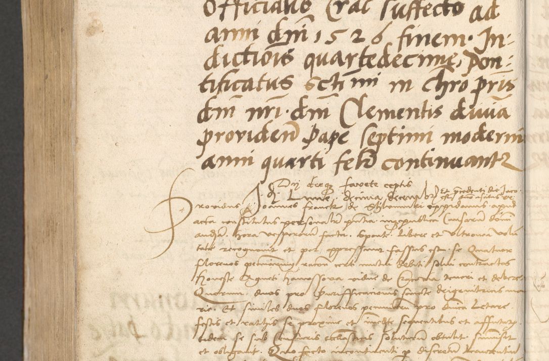 Zdjęcie nr 1165 dla obiektu archiwalnego: Acta obligationum coram reverendo patre domino Thoma Rosnowsky canonico et officiali generali Cracoviensi ad annum Domini 1518