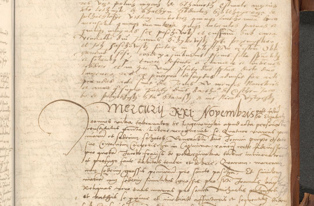 Zdjęcie nr 1160 dla obiektu archiwalnego: Acta obligationum coram reverendo patre domino Thoma Rosnowsky canonico et officiali generali Cracoviensi ad annum Domini 1518