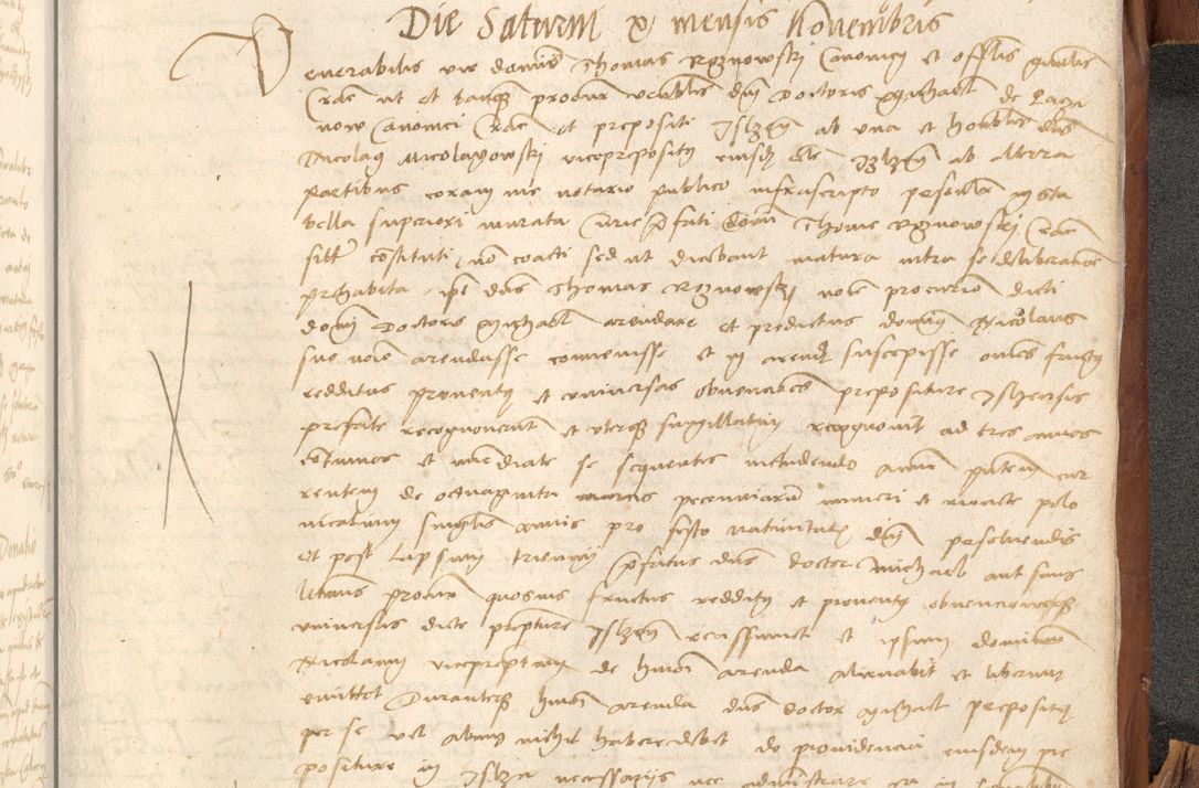 Zdjęcie nr 1156 dla obiektu archiwalnego: Acta obligationum coram reverendo patre domino Thoma Rosnowsky canonico et officiali generali Cracoviensi ad annum Domini 1518