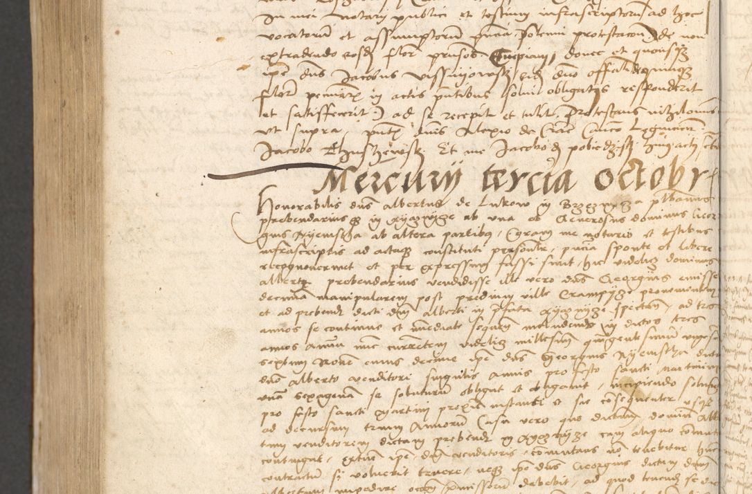 Zdjęcie nr 1147 dla obiektu archiwalnego: Acta obligationum coram reverendo patre domino Thoma Rosnowsky canonico et officiali generali Cracoviensi ad annum Domini 1518
