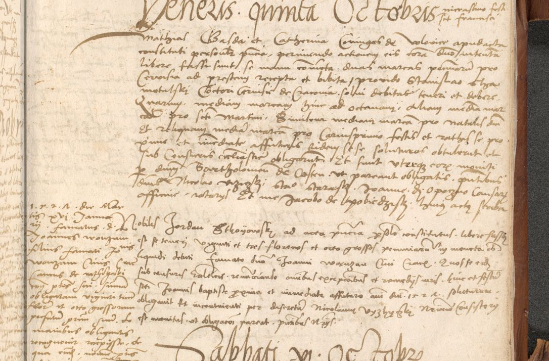 Zdjęcie nr 1148 dla obiektu archiwalnego: Acta obligationum coram reverendo patre domino Thoma Rosnowsky canonico et officiali generali Cracoviensi ad annum Domini 1518