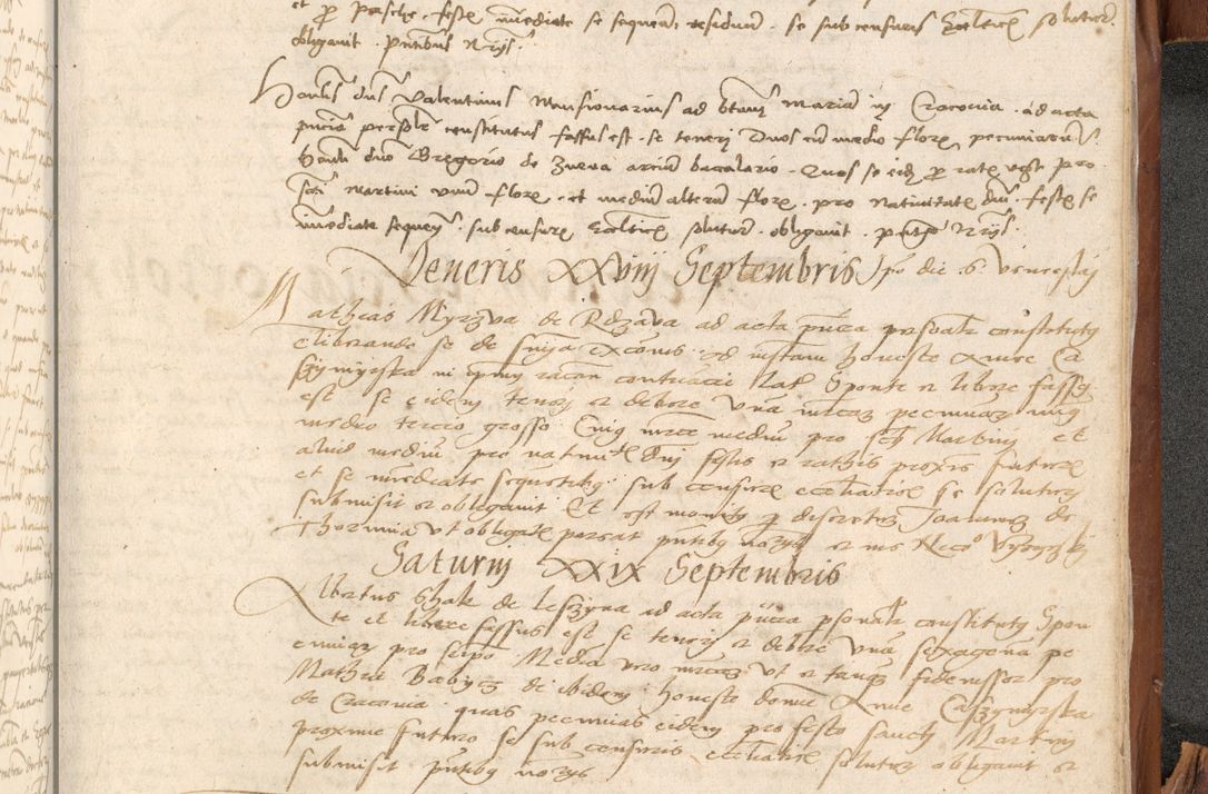 Zdjęcie nr 1146 dla obiektu archiwalnego: Acta obligationum coram reverendo patre domino Thoma Rosnowsky canonico et officiali generali Cracoviensi ad annum Domini 1518